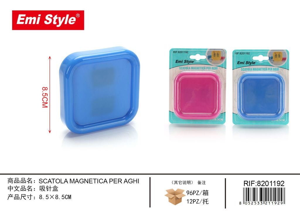Scatola Magnetica Per Aghi 8.5*8.5cm