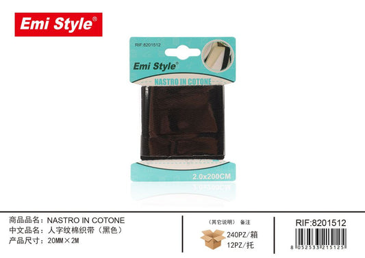 Nastro In Cotone 20mm*2M