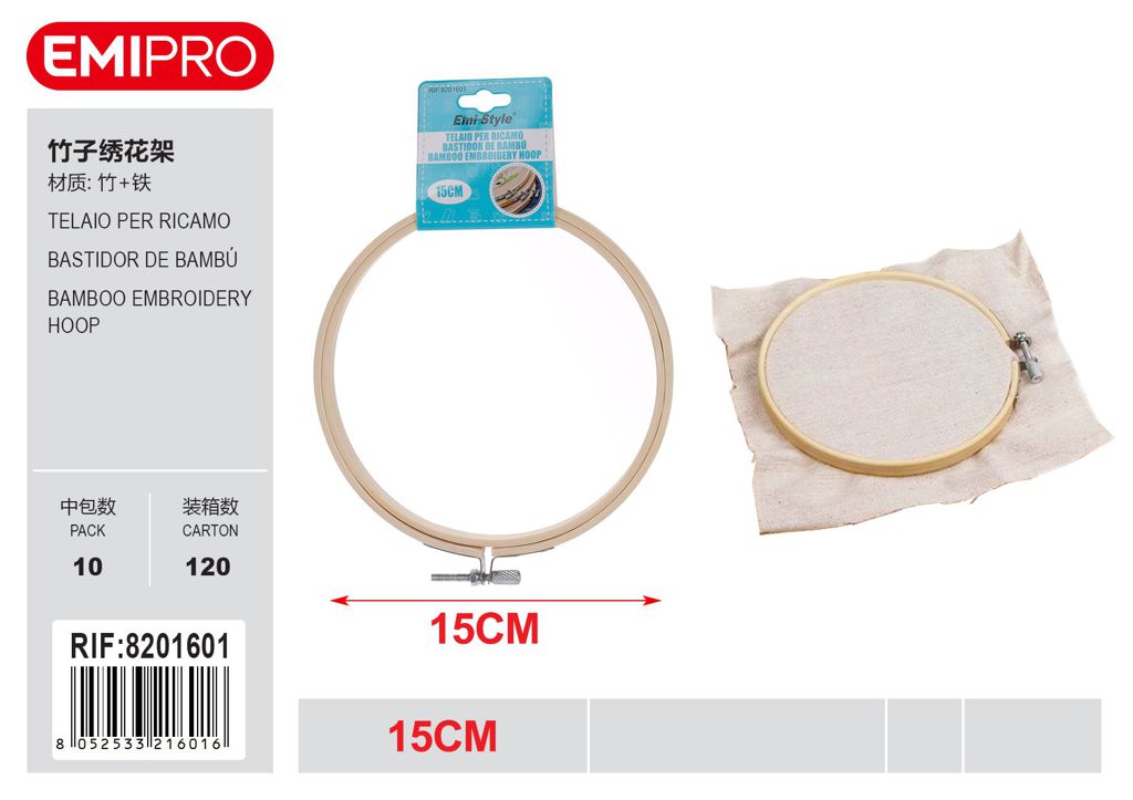 Telaio Per Ricamo 15cm