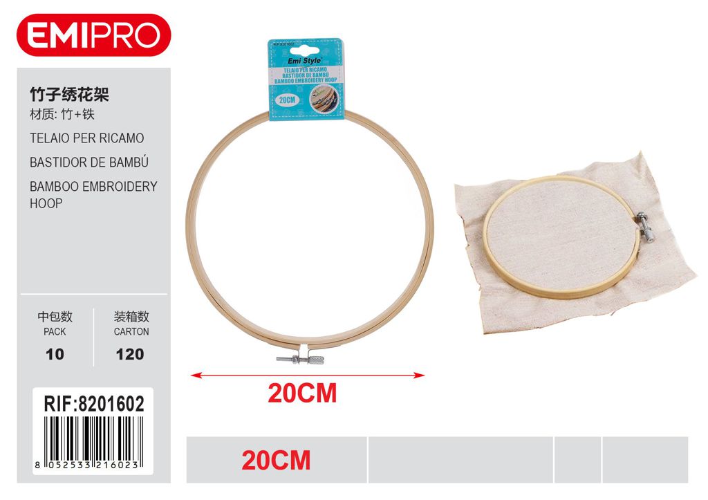 Telaio Per Ricamo 20cm