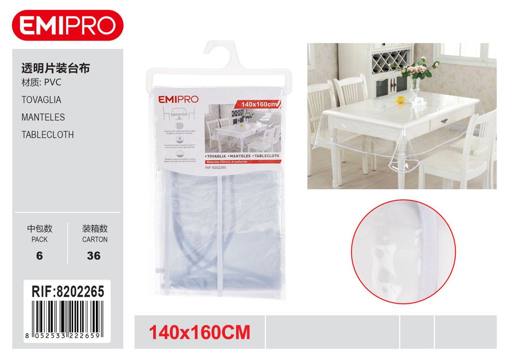 Tovaglia Hule 140*160cm