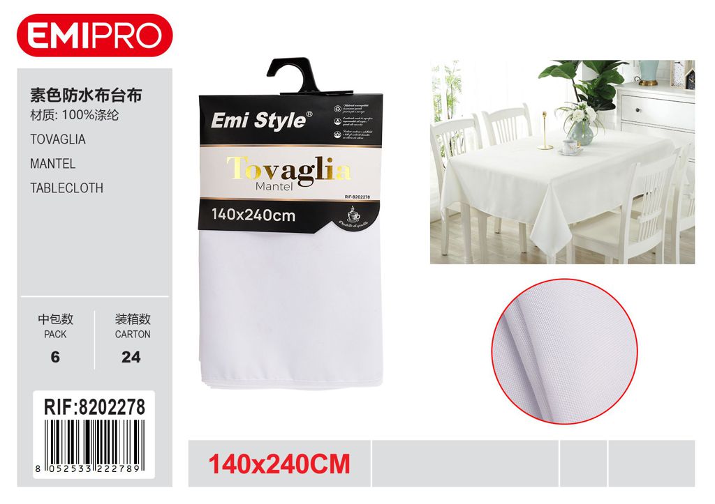 Tovaglia Hule cm.140*240