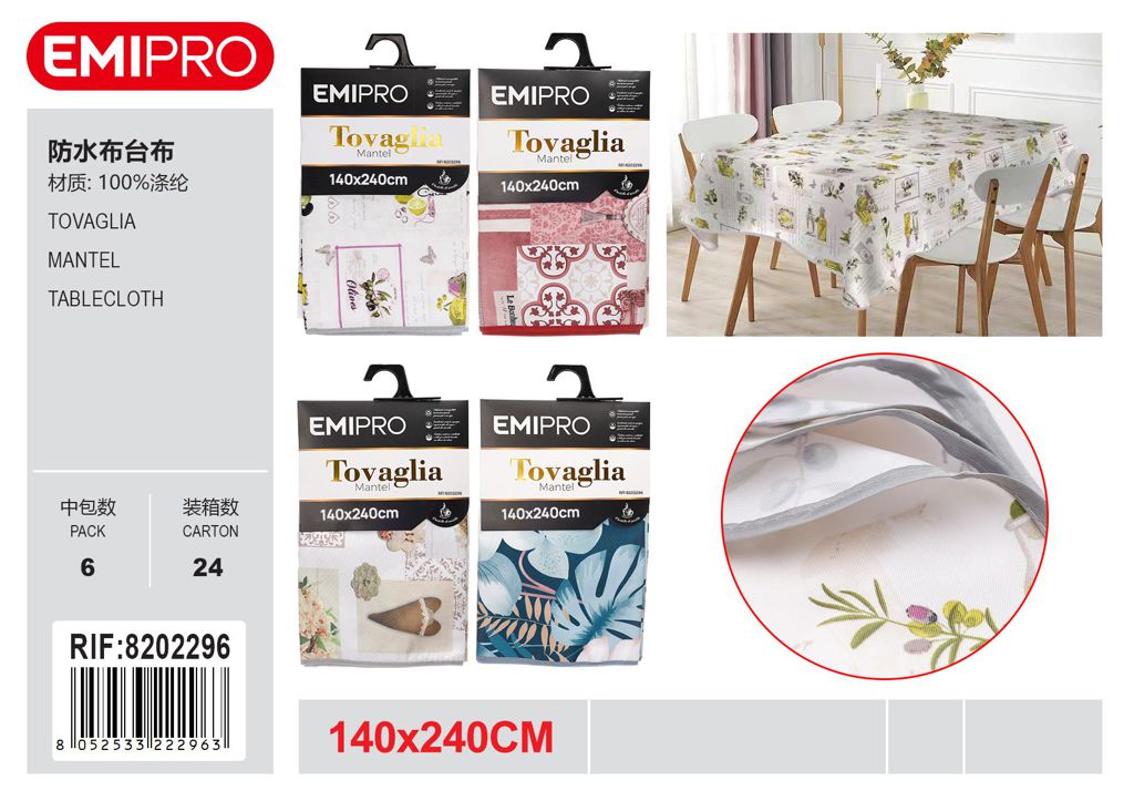 Tovaglia Hule 140*240cm