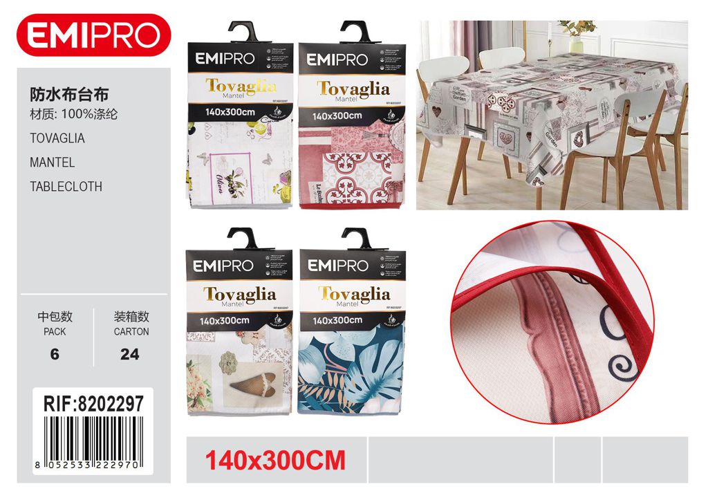 Tovaglia Hule 140*300cm