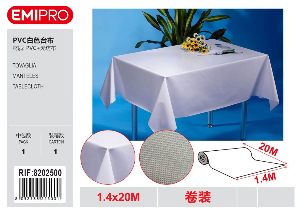Tovaglia Hule 1.4M*20M