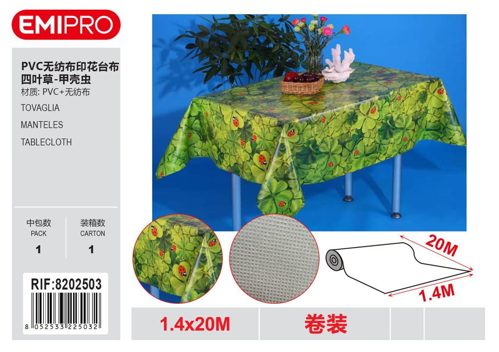Tovaglia Hule 1.4M*20M
