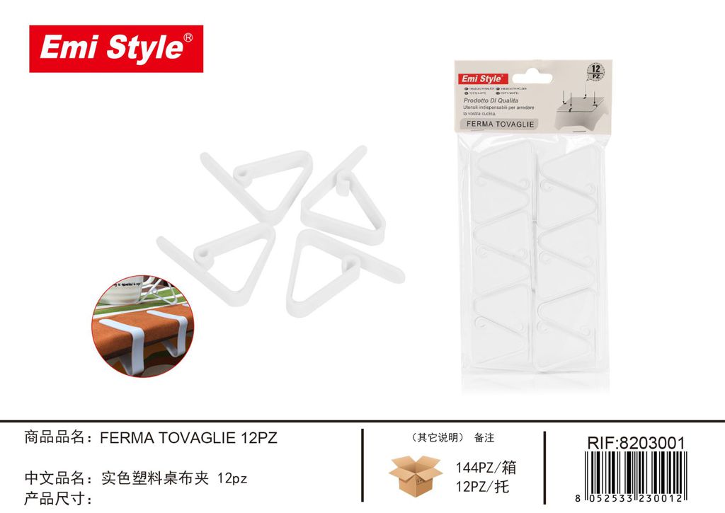 Ferma Tovaglie 12Pz