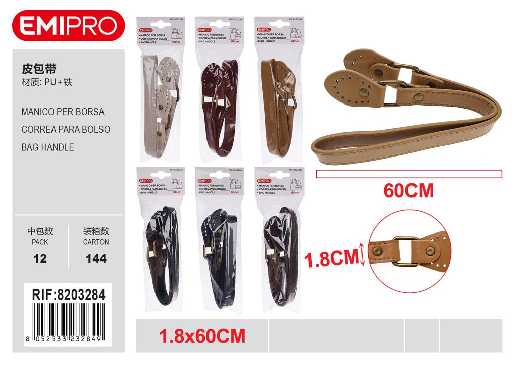 Manico Per Borsa Ass 1.8*60cm