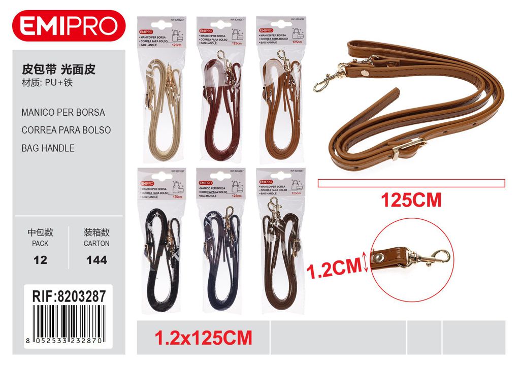 Manico Per Borsa Ass 1.2*125cm