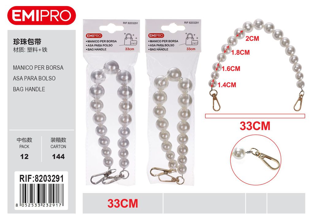 Manico Per Borsa Ass 33cm