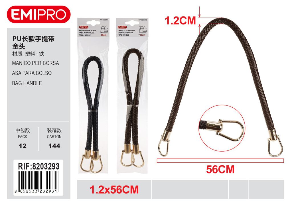 Manico Per Borsa Ass 1.2*56cm