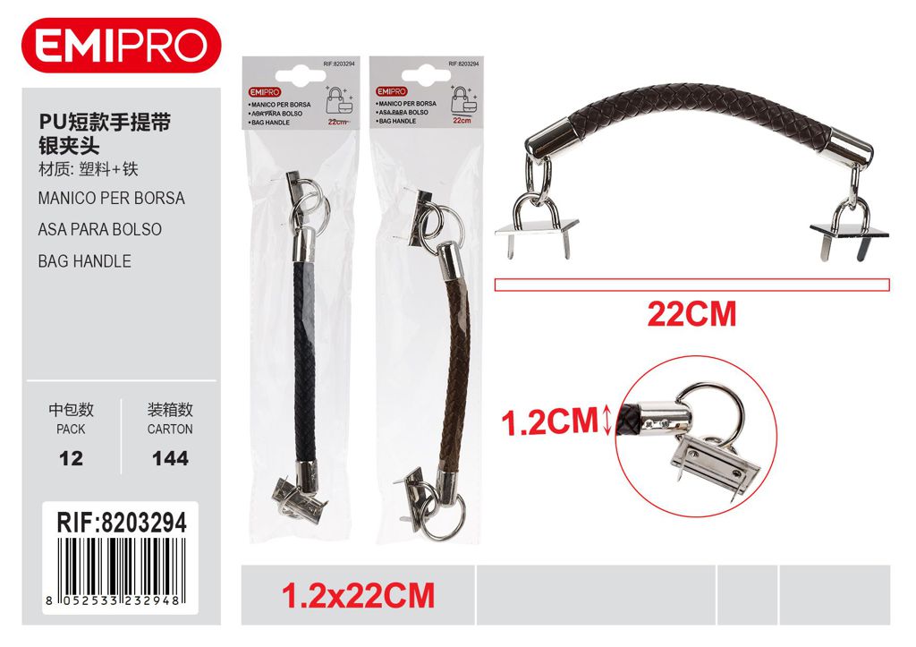 Manico Per Borsa Ass 1.2*22cm