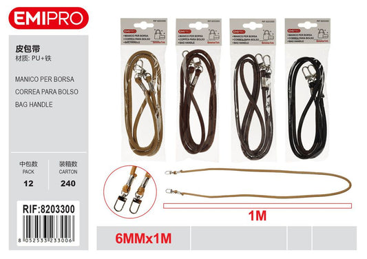 Manico Per Borsa Ass 6mm*1M