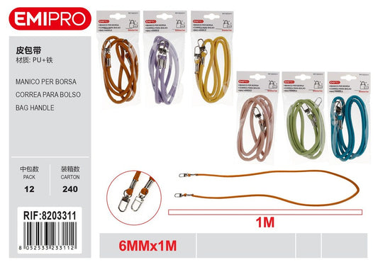 Manico Per Borsa Ass 6mm*1M