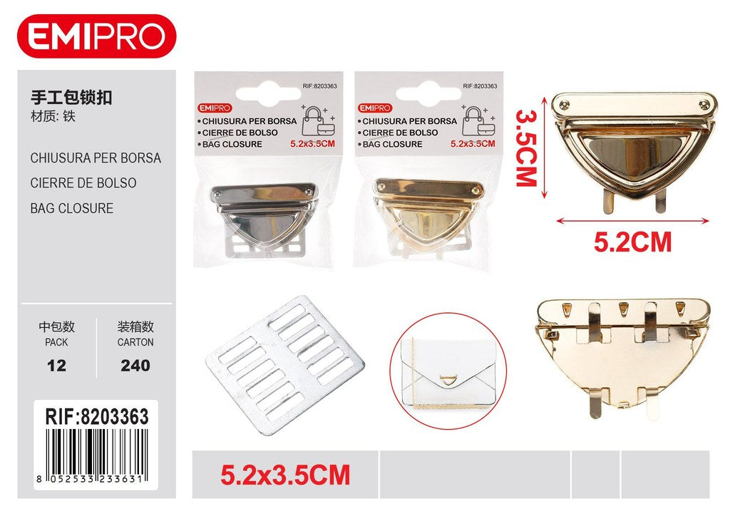 Chiusura Per Borsa 5.2*3.5cm A039#