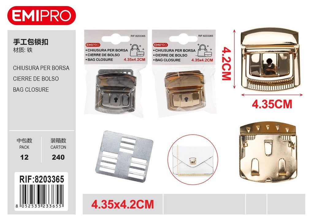 Chiusura Per Borsa 4.35*4.2cm A176#