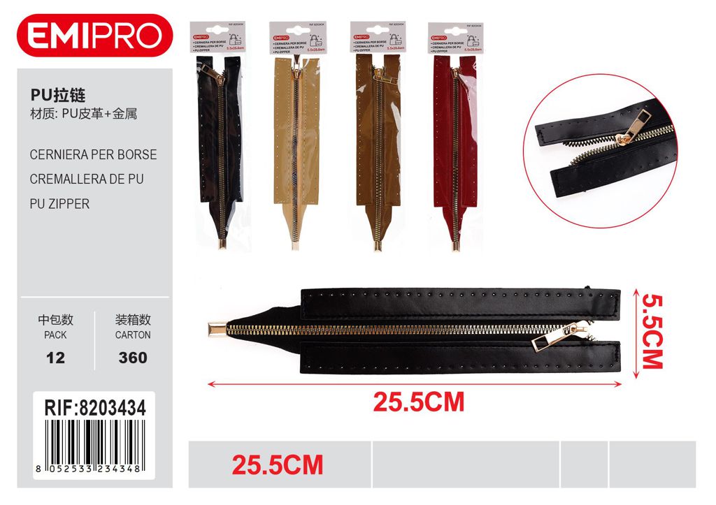 Cerniera Per Borse 25.5cm