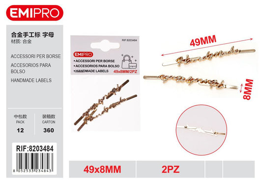 Accessori Per Borse 49*8mm 2Pz