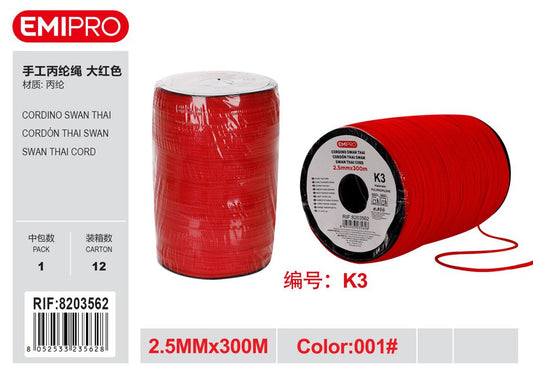 Corda In Polipropilene 2.5mm*300M