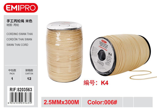 Corda In Polipropilene 2.5mm*300M