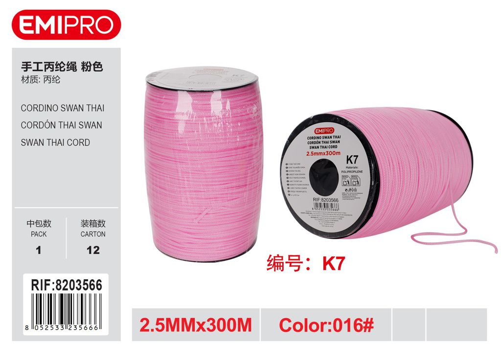 Corda In Polipropilene 2.5mm*300M