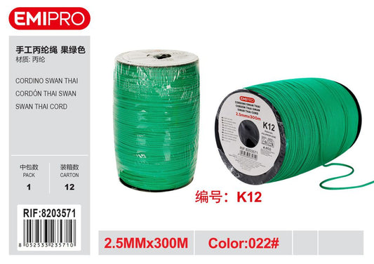 Corda In Polipropilene 2.5mm*300M