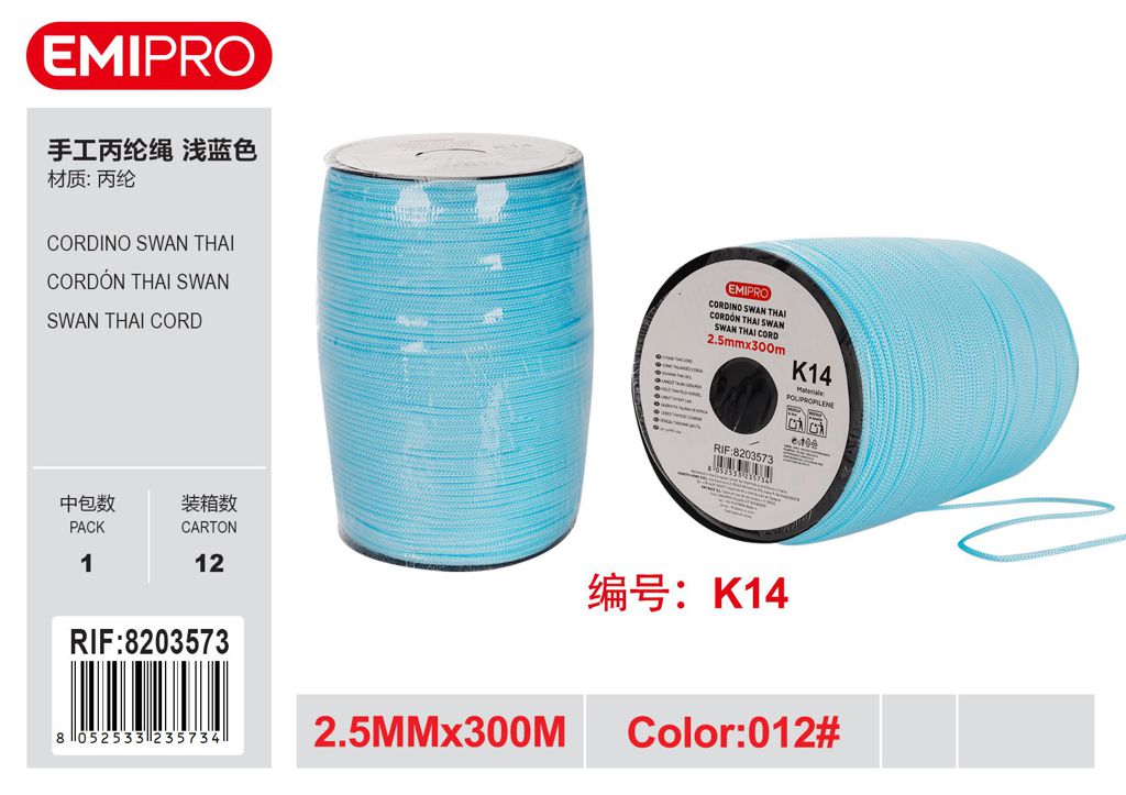 Corda In Polipropilene 2.5mm*300M