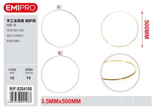 Cerchio Oro 3.5mm*500mm