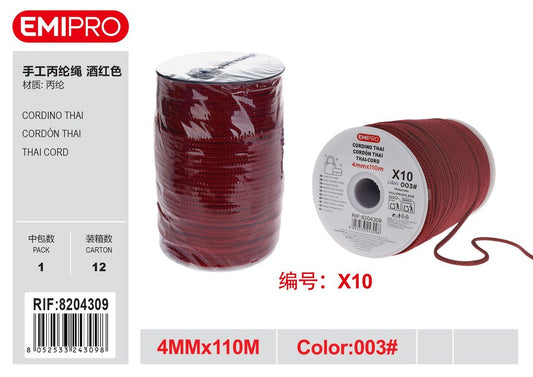 Cordino Swan Thai 4mm*110M