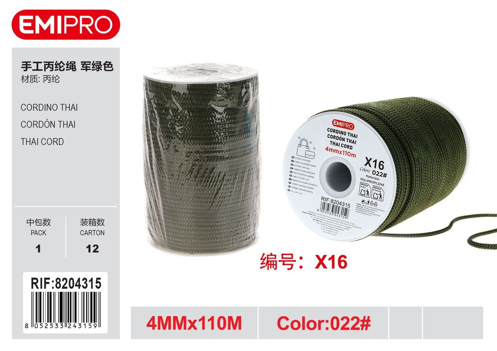 Cordino Swan Thai 4mm*110M