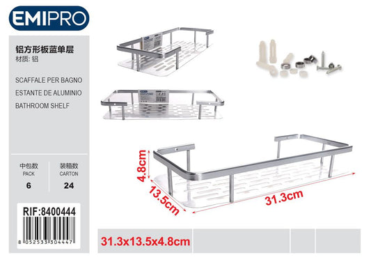 Scaffale Per Bagno 31.3*13.5*4.8cm