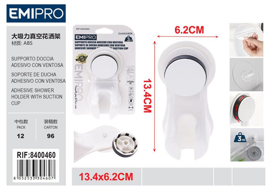 Supporto Doccia Adesivo Con ventosa 13.4*6.2*6cm