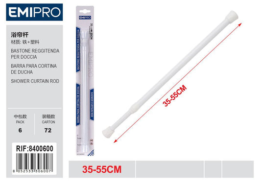 Bastone Reggitenda Per Doccia 35-55cm