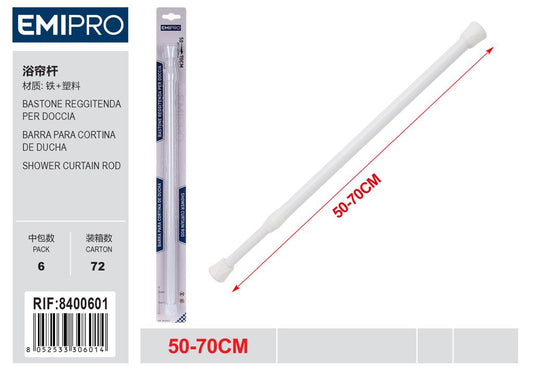Bastone Reggitenda Per Doccia 50-70cm