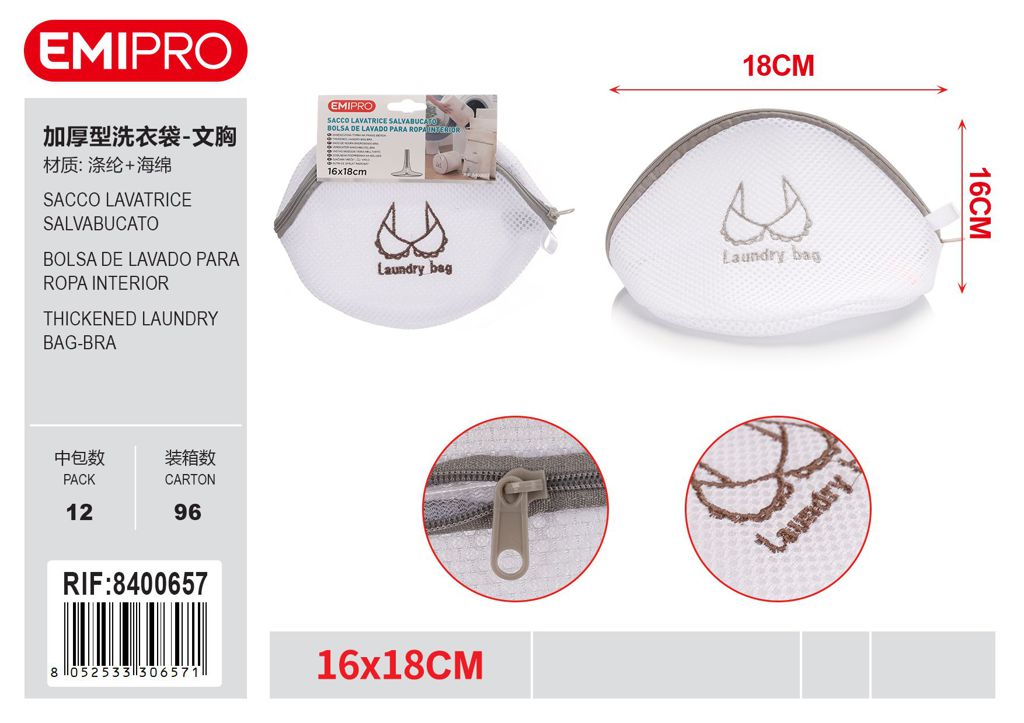 Sacco Lavatrice Salvabucat 16*18cm