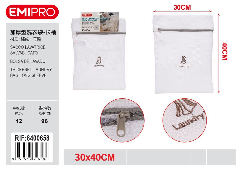 Sacco Lavatrice Salvabucato 30*40cm