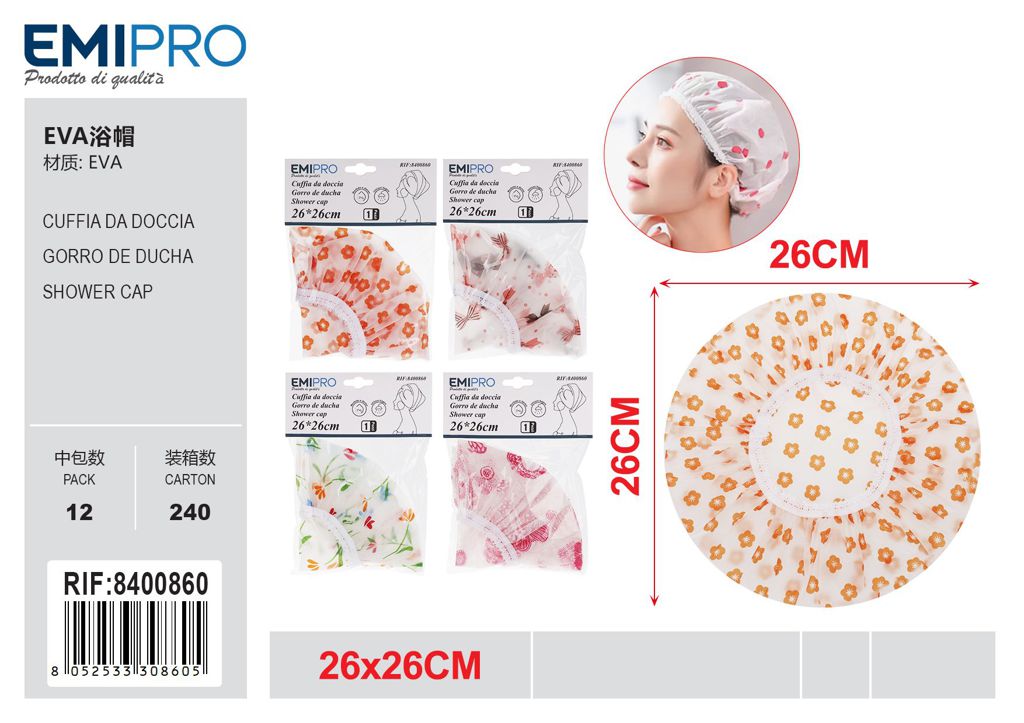 Cuffia Doccia 26*26cm