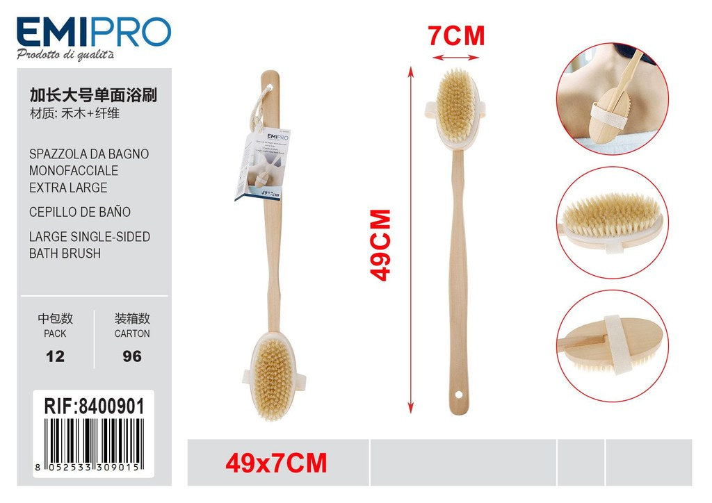 Spazzola Da Bagno Monofacciale Extra Large 49*7cm