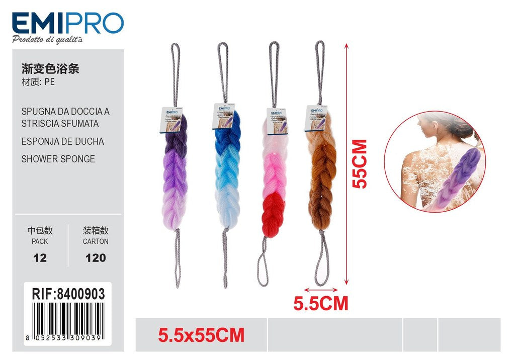 Spugna Da Doccia A Striscia Sfumata