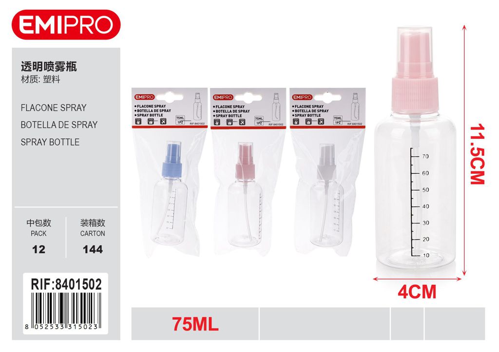Flacone Spray 75ml