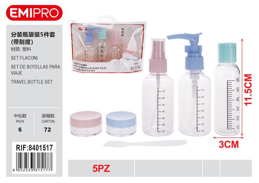 Set Flaconi 5Pz