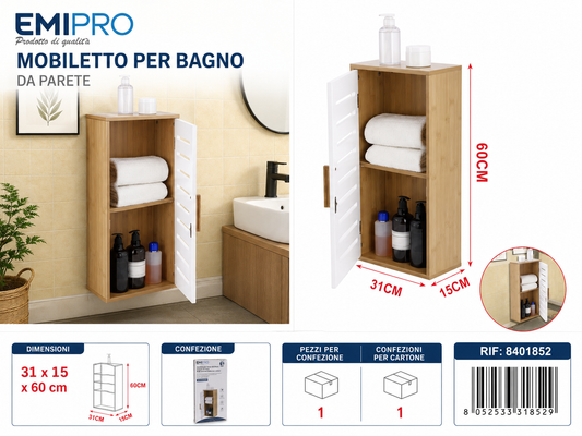 Mobiletto per Bagno da Parete