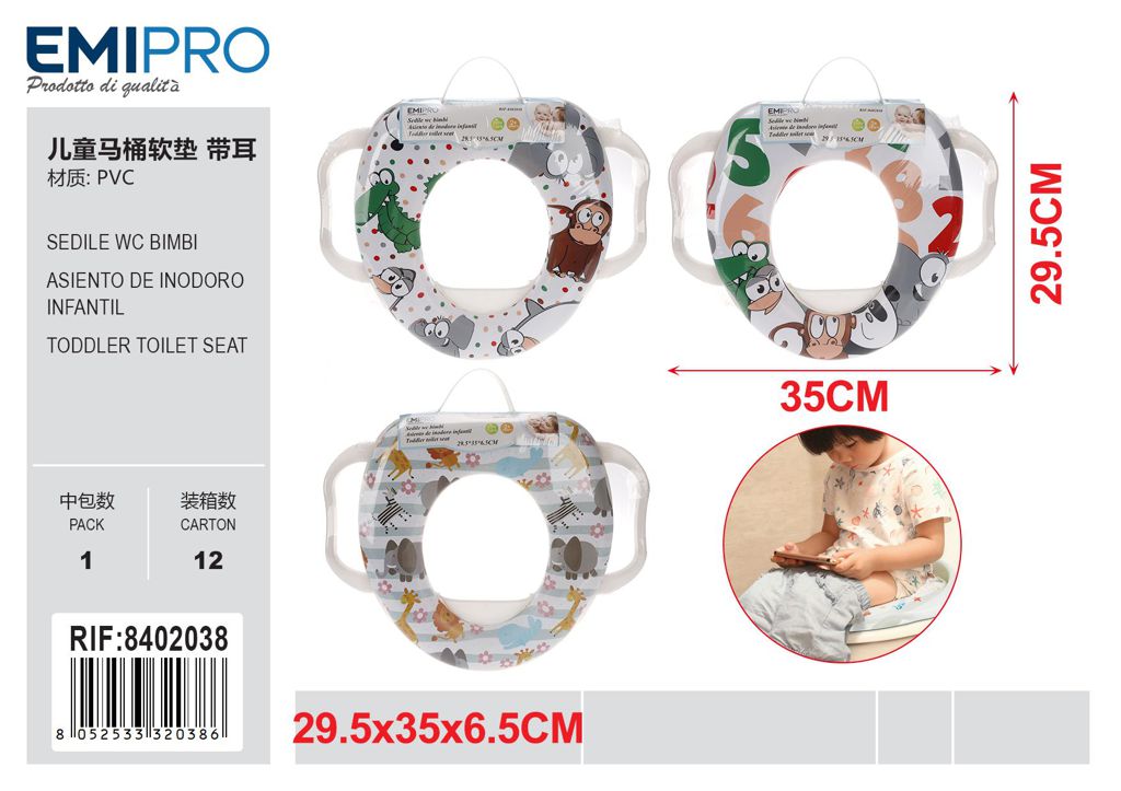 Sedile wc Bimbi 29.5*35*6.5cm