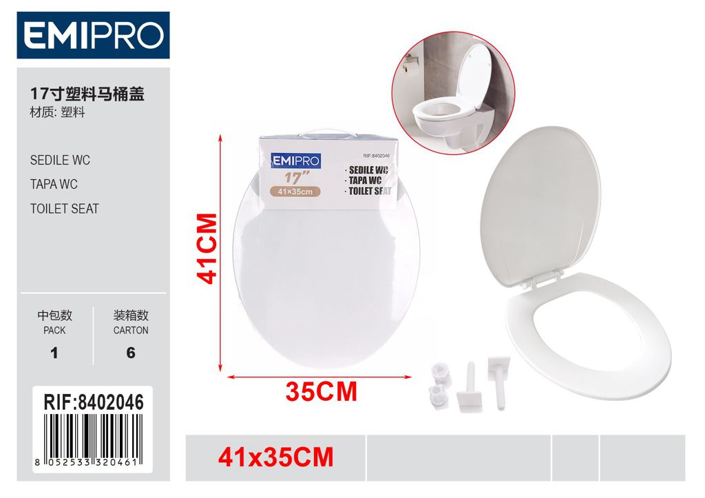 Sedile wc 41*35cm
