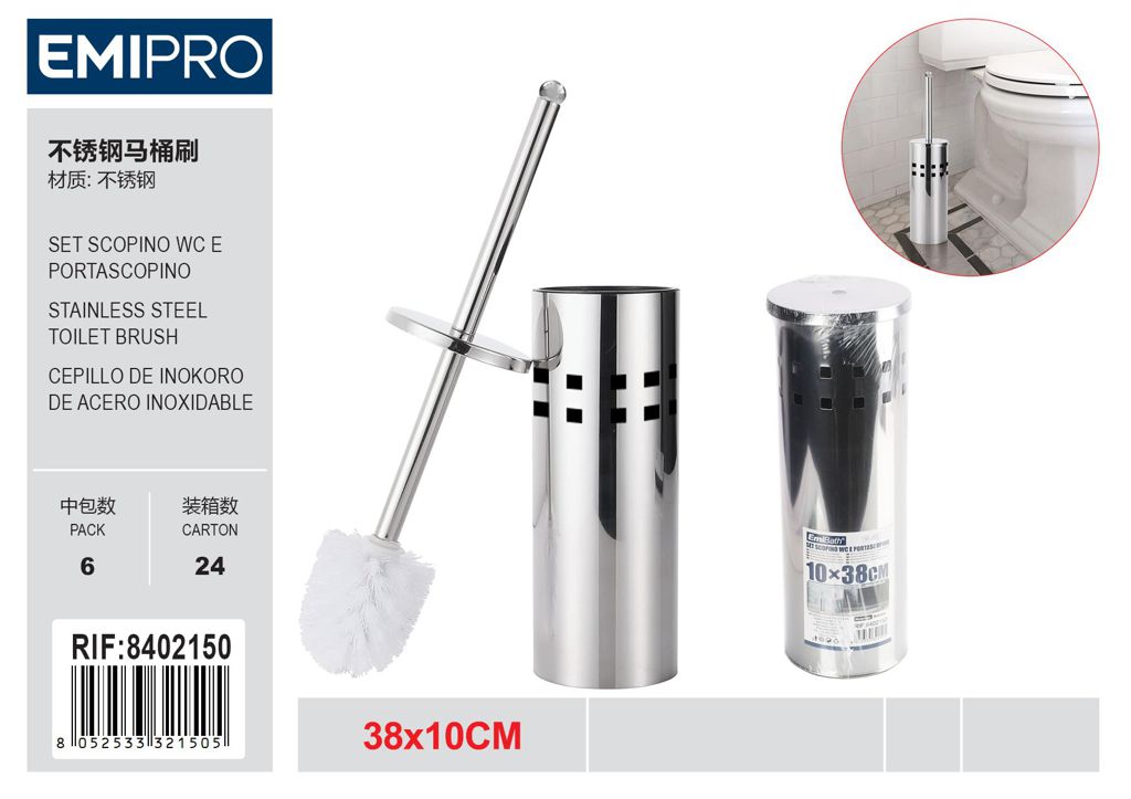 Set Scopino wc E Portascopino
