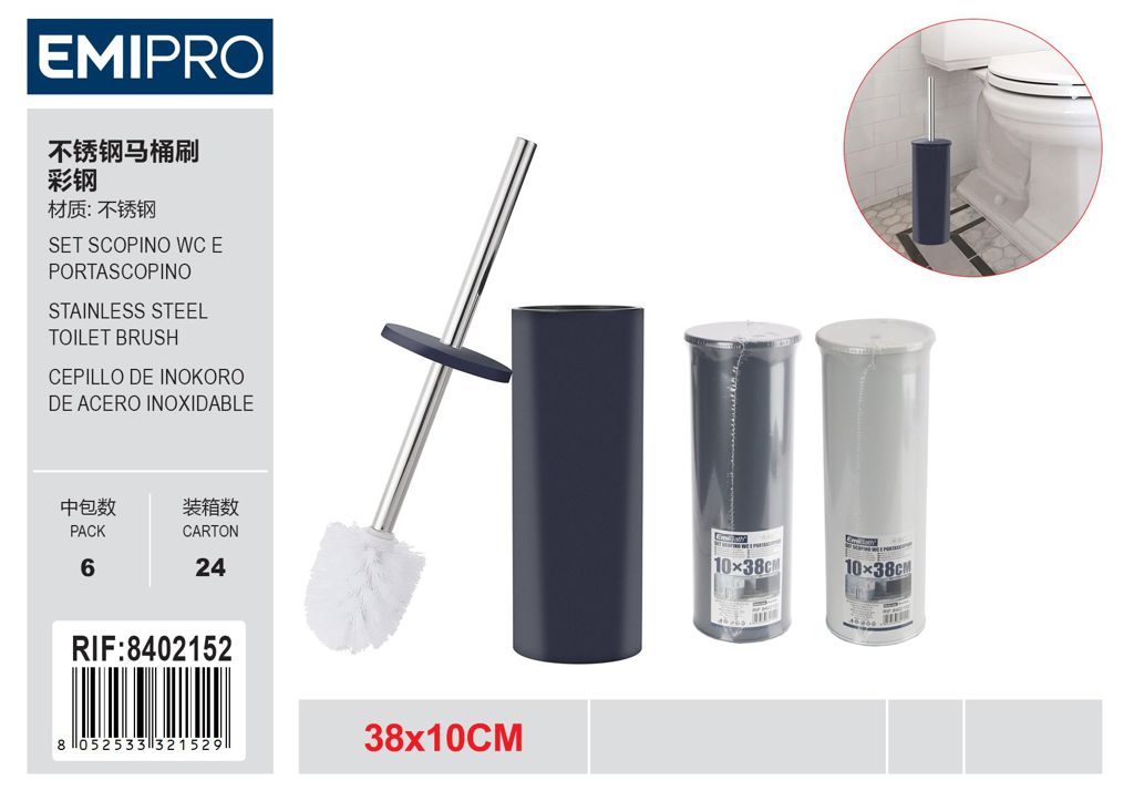 Set Scopino wc E Portascopino