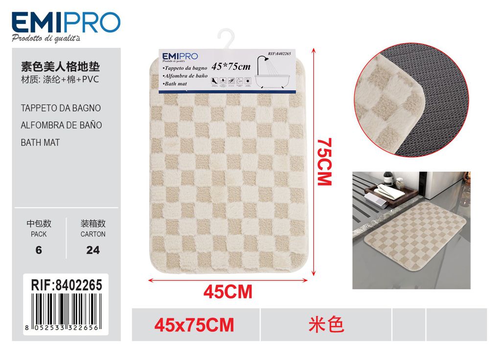 Tappeto Da Bagno 45*75cm