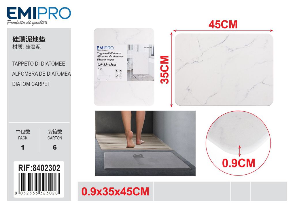 Tappeto Di Diatomee 35*45*9cm