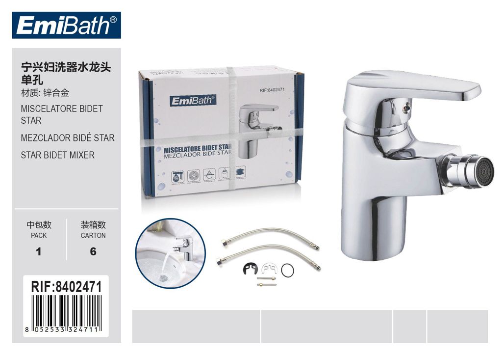 Miscelatore Bidet Star