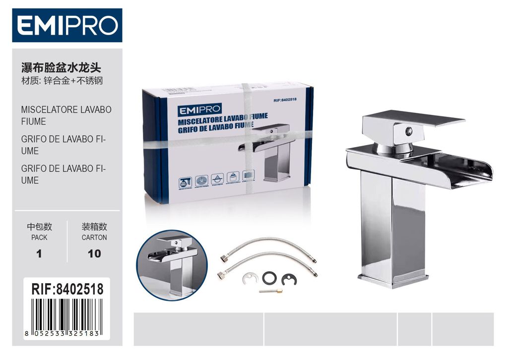 Miscelatore Lavabo Fiume